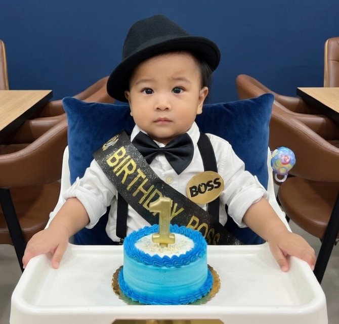 Ezekiel birthday photo